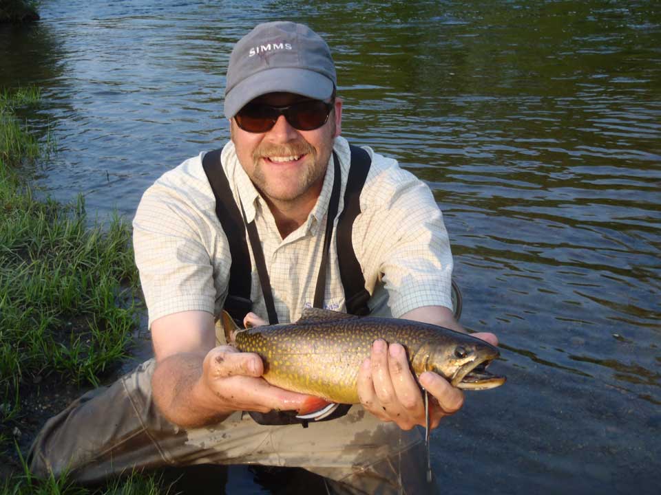 Western Maine fly fishing trips guided wading and drift ...