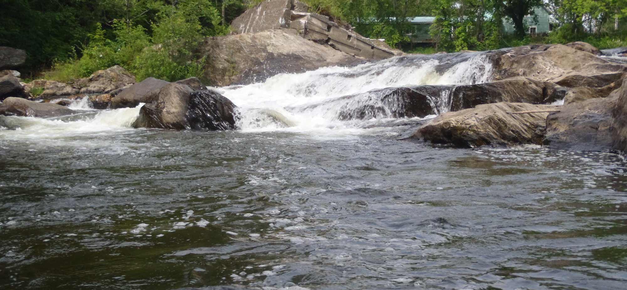 Stowe area, Vermont, fly fishing the Gihon and Lamoille rivers for trout